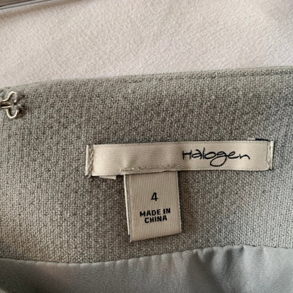 Halogen Pencil Skirt in Grey - Picture 3 of 4